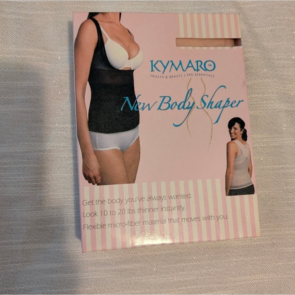 New in Box Kymaro Body Shaper Upper Body Nude Size XLarge Wear With Your Own Bra